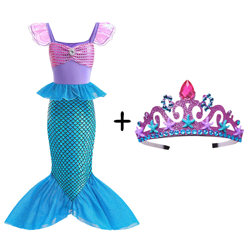 Little Mermaid Princess Dress