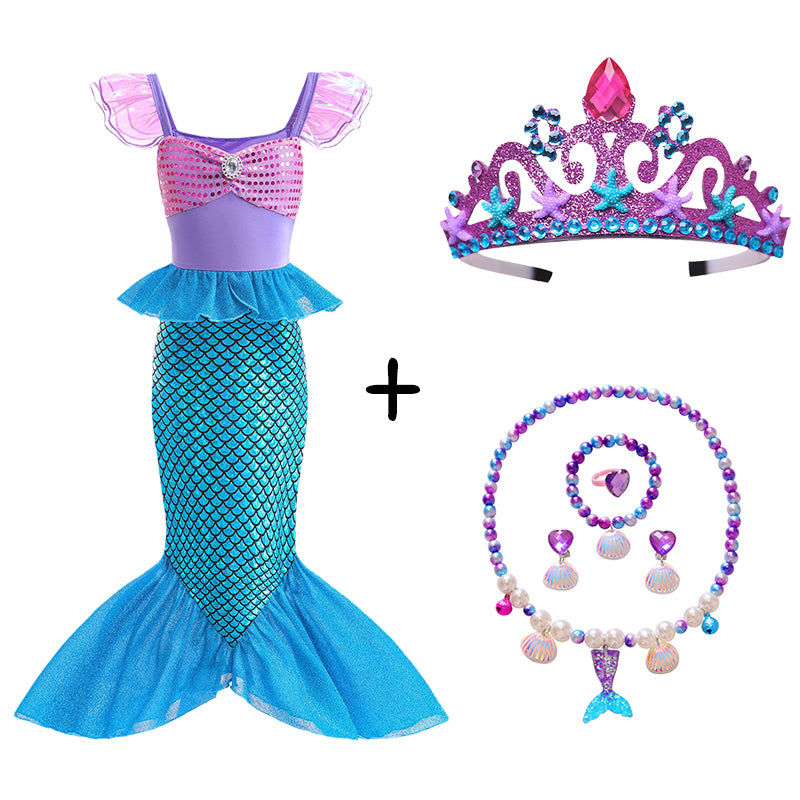 Little Mermaid Princess Dress