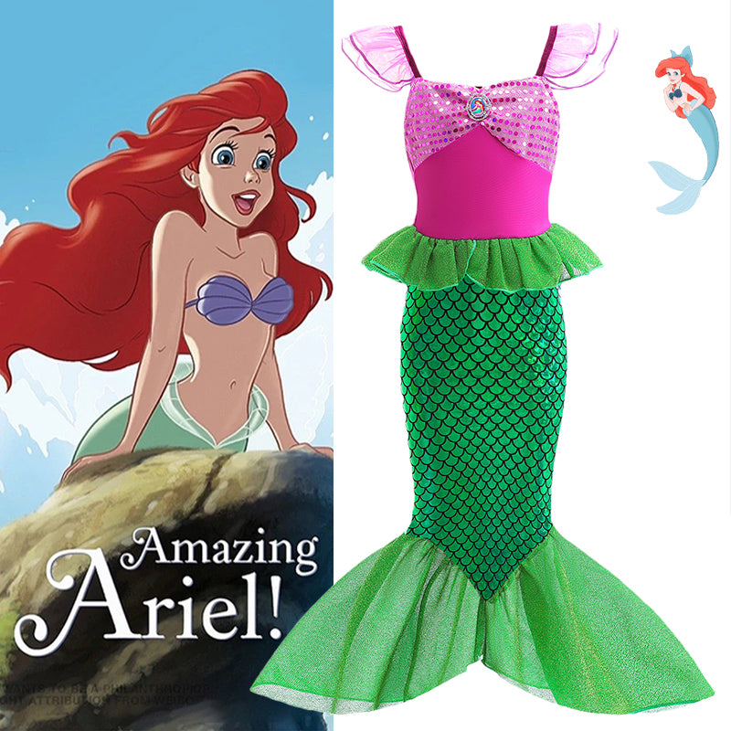 Little Mermaid Princess Dress