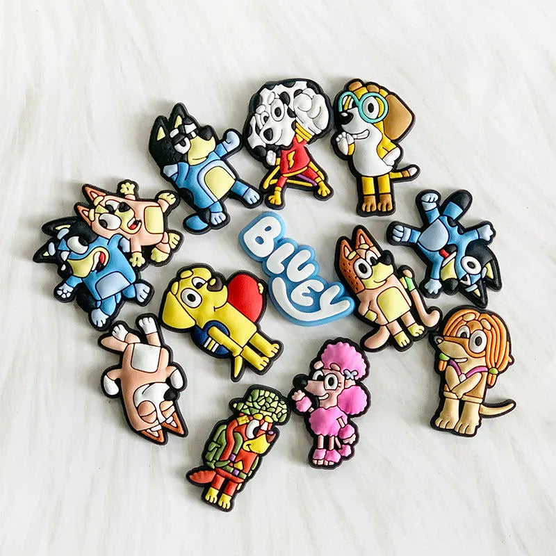 30pcs New Bluey Charms For Crocs