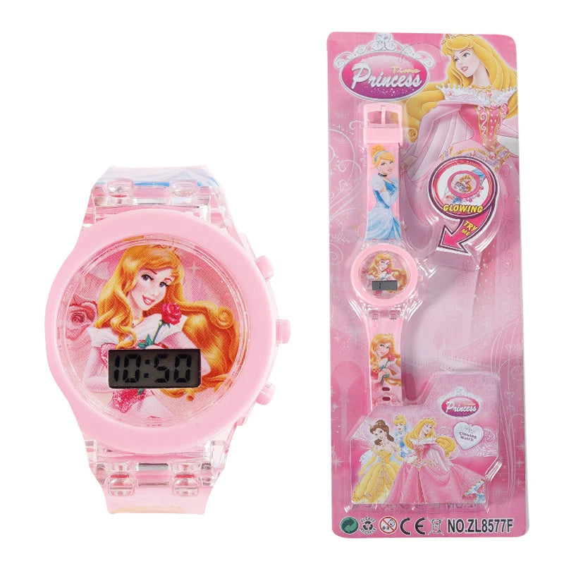 Flash Light Kids Watches