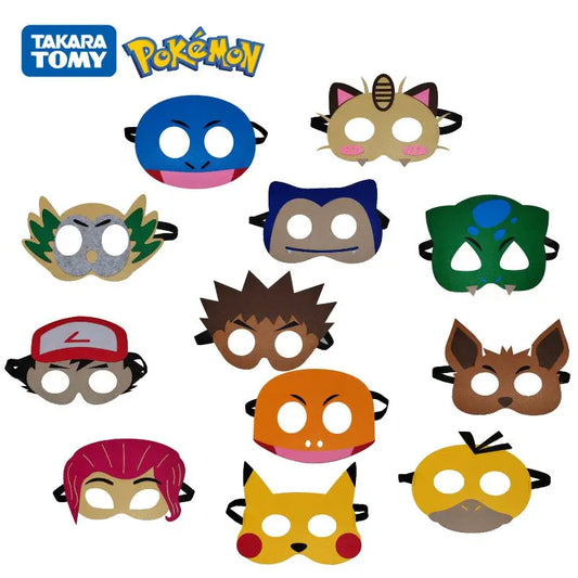 12 piece Pokemon Mask Anime