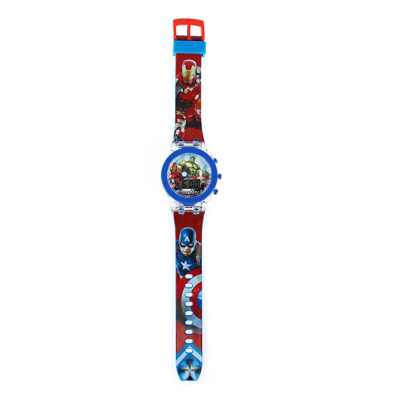 Flash Light Kids Watches