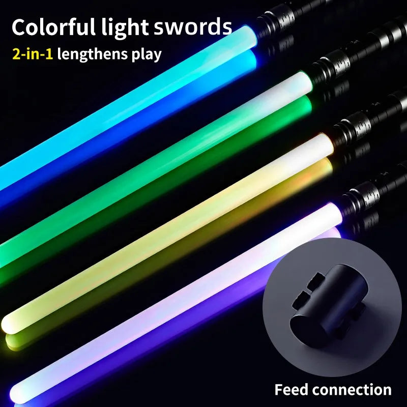 RGB  Lightsaber 2 in 1 7 colors Light Saber 75cm