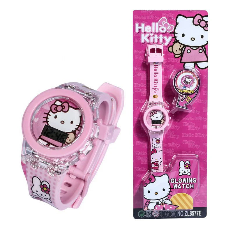 Flash Light Kids Watches