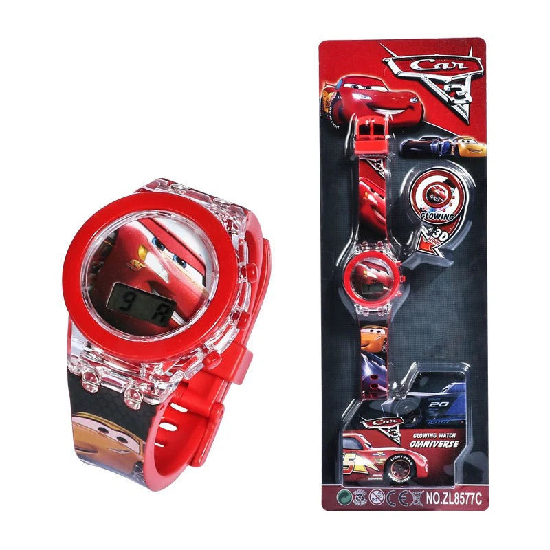 Flash Light Kids Watches