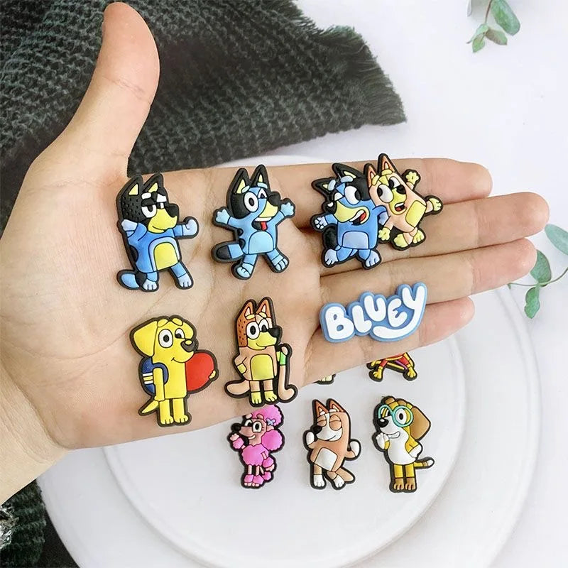 30pcs New Bluey Charms For Crocs