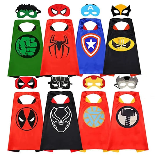 New Superhero Capes for Kids 3-10 Year Old Boy