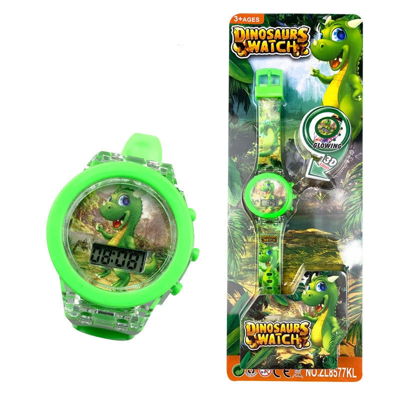 Flash Light Kids Watches