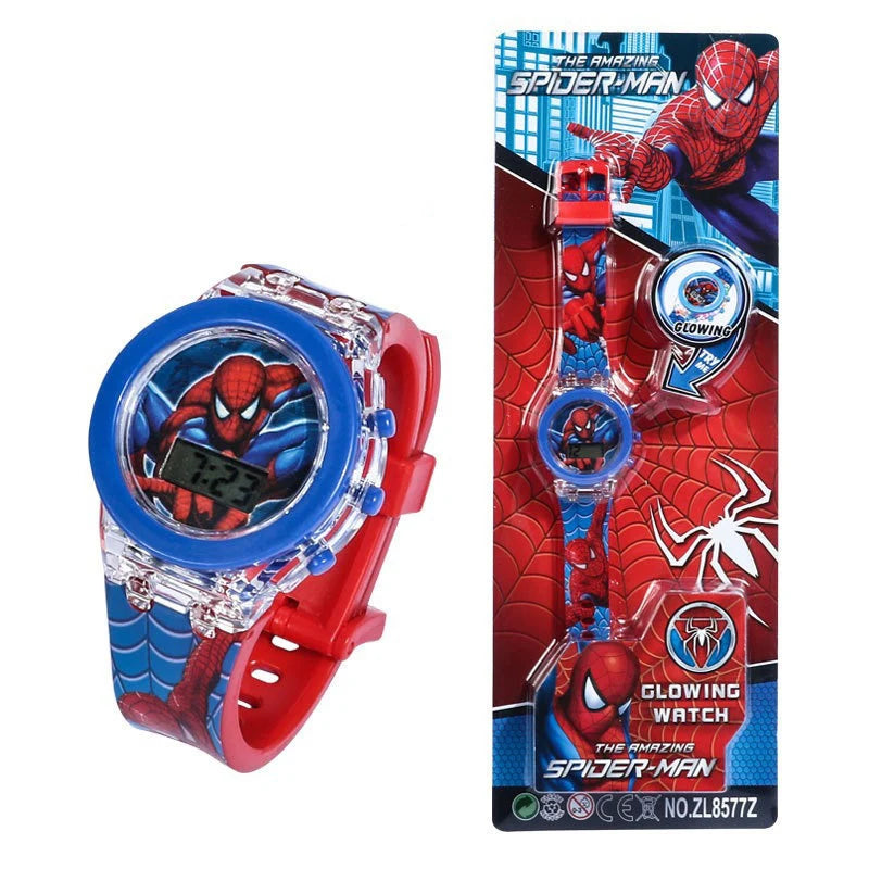 Flash Light Kids Watches