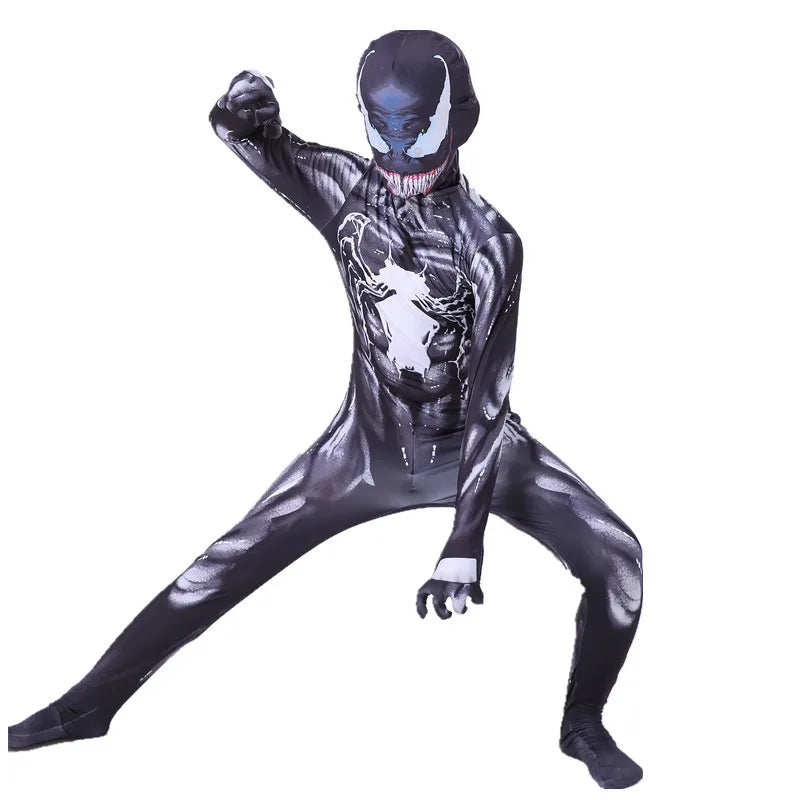 Spiderman Suit Kids Venom Costume 3D Style