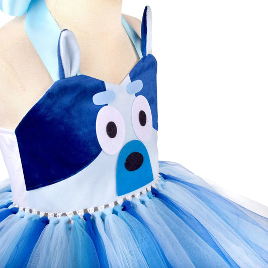 Bluey Mesh Princess Dress