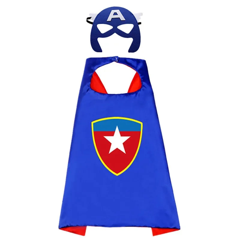 New Superhero Capes for Kids 3-10 Year Old Boy