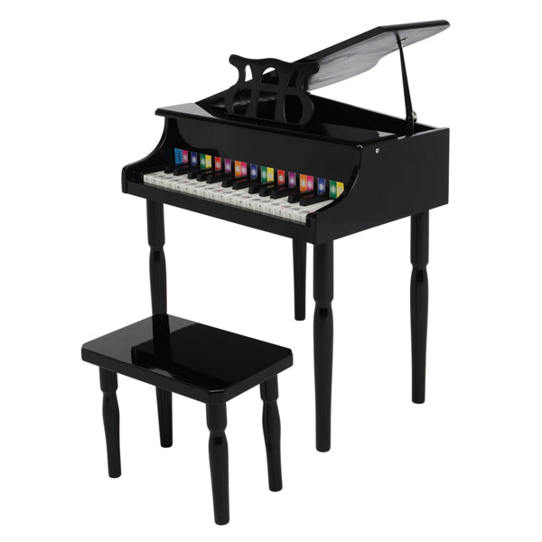 Wooden 30-key Children's Piano with Music Stand